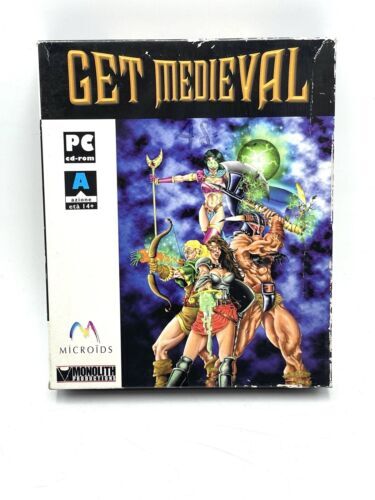 Vintage rare videogame big - pc,